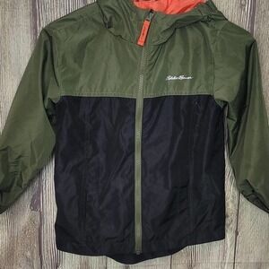 Eddie Bauer Hooded Windbreaker Sz XS 5/6